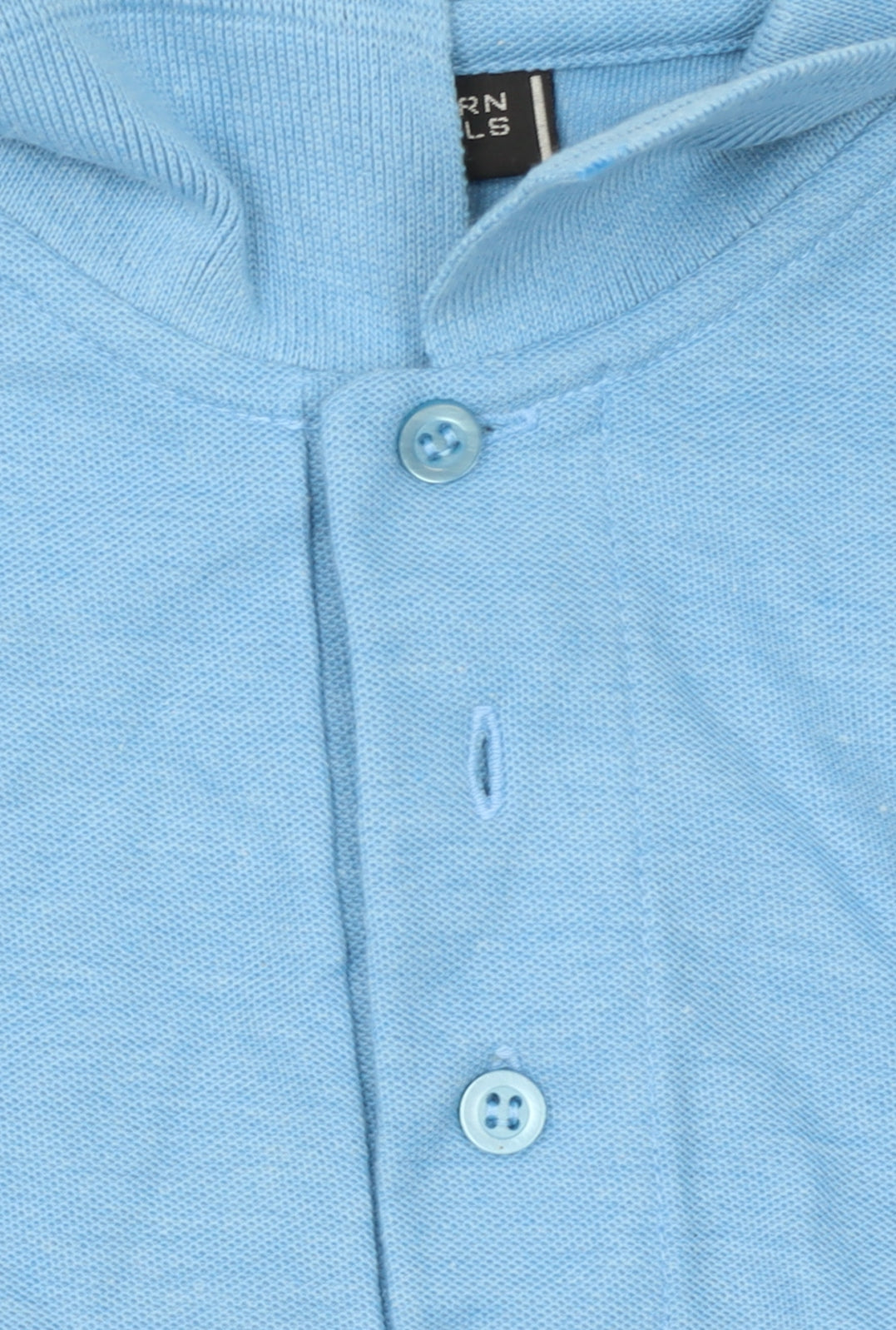 Modern Casuals Men's Blue Short Sleeve Polo Shirt Size M