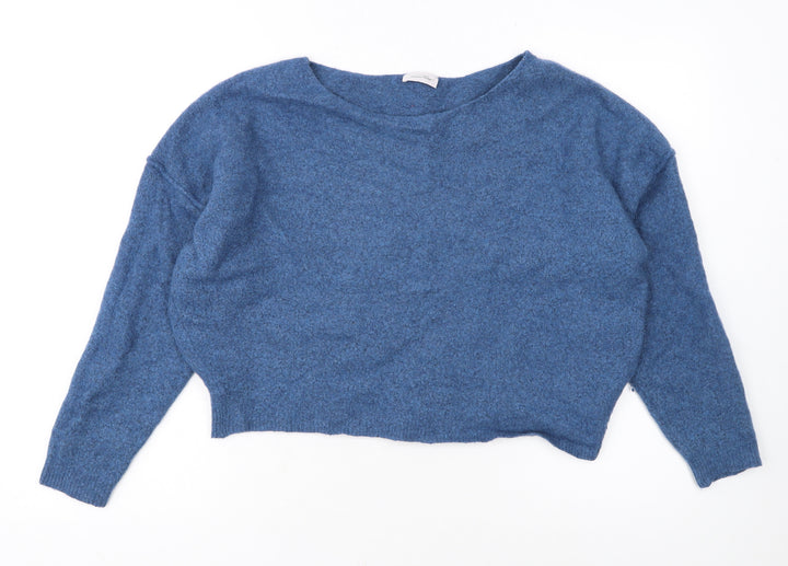 American Vintage Women Blue Wool Blend Pullover Jumper XS