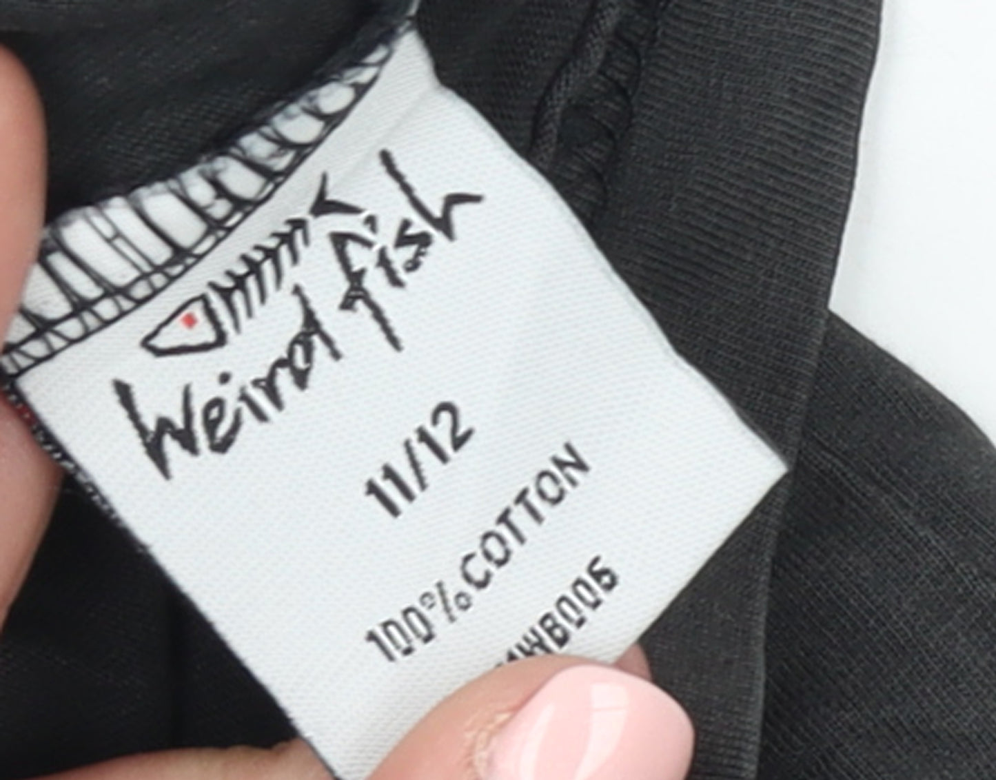 Weird Fish Boys Black 11-12 Years Graphic T-Shirt Stunt Pike 100% Cotton