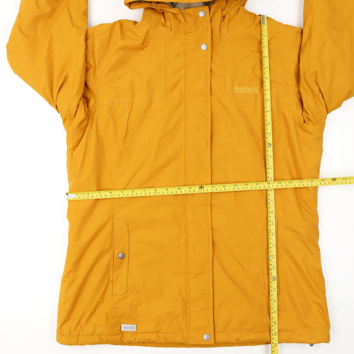 Regatta Women’s Yellow Hooded Waterproof Parka Jacket UK 18