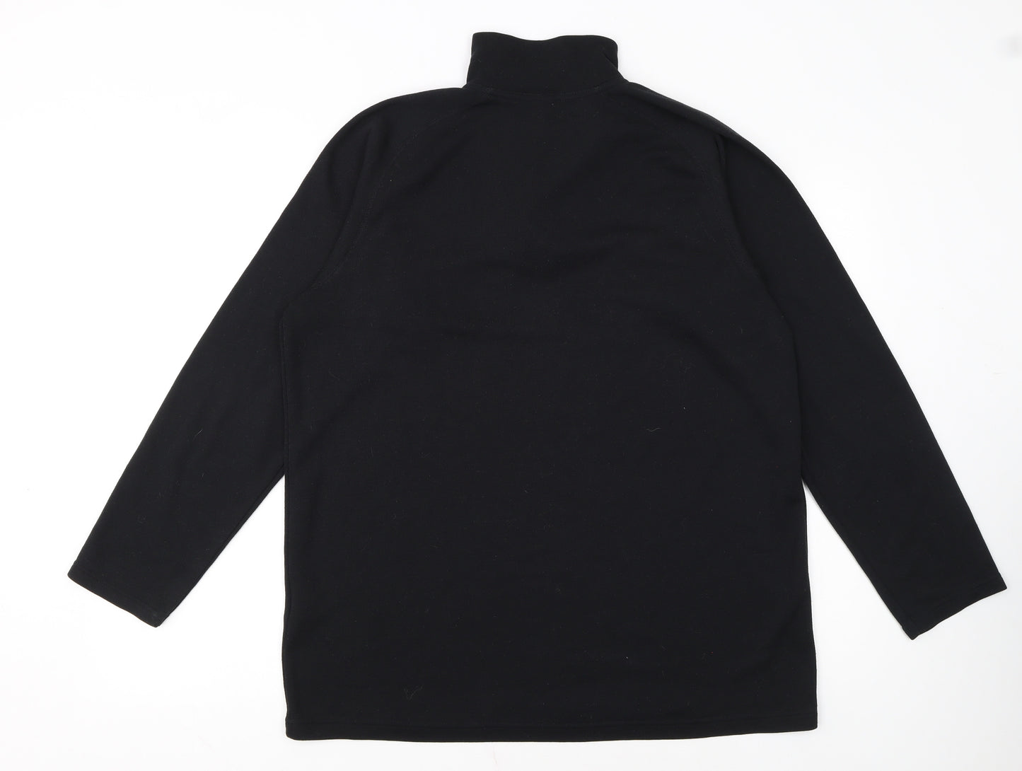 Berghaus Men's Black Fleece Half Zip Pullover Sweatshirt L