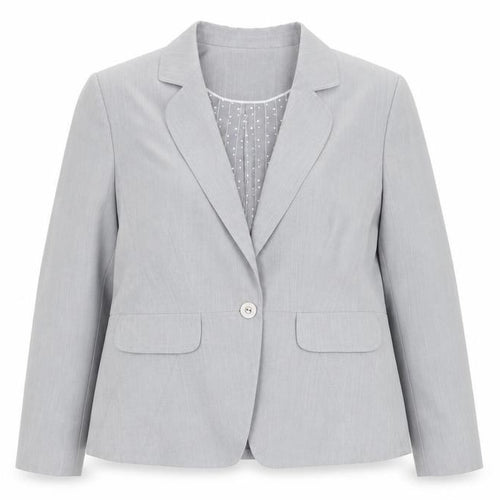 Marks and Spencer Women’s Grey Size 20 Single-Breasted Blazer