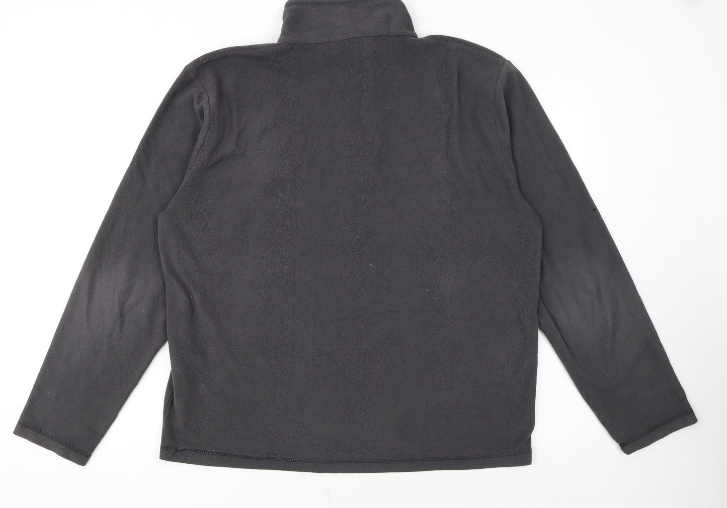Regatta Men’s Black Fleece 1/4 Zip Pullover Sweatshirt L