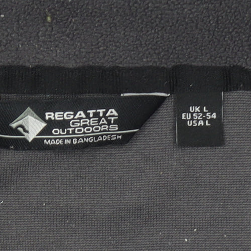 Regatta Men’s Black Fleece 1/4 Zip Pullover Sweatshirt L