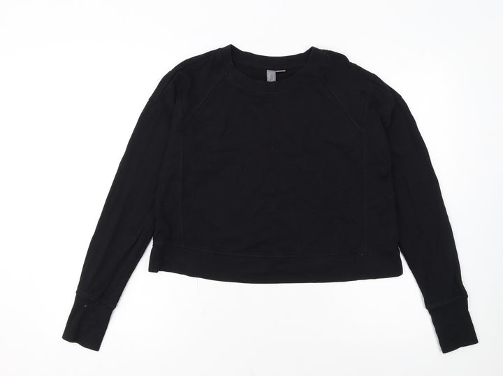 Sweaty Betty Womens Black XS Pullover Sweatshirt Long Sleeve