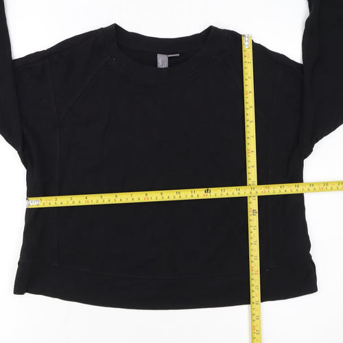 Sweaty Betty Womens Black XS Pullover Sweatshirt Long Sleeve