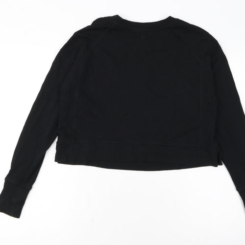 Sweaty Betty Womens Black XS Pullover Sweatshirt Long Sleeve