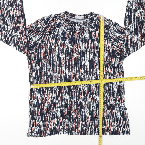 Marks and Spencer Womens Multicoloured Jersey Blouse Size 14