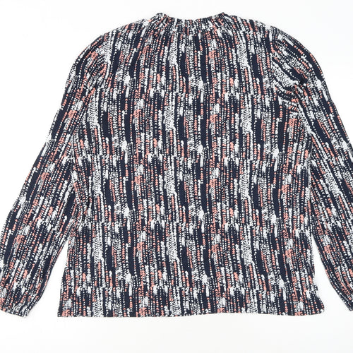 Marks and Spencer Womens Multicoloured Jersey Blouse Size 14