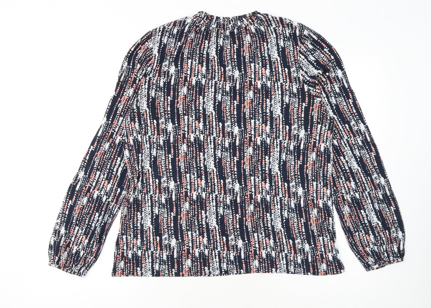 Marks and Spencer Womens Multicoloured Jersey Blouse Size 14
