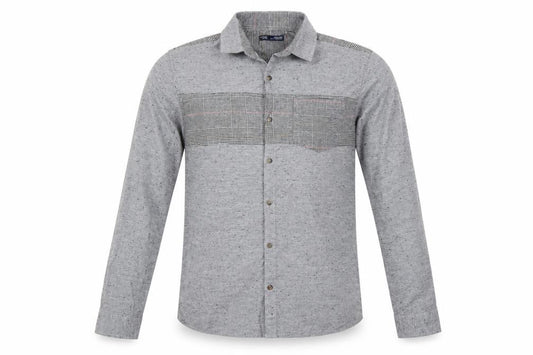 Next Boys Grey Cotton Long Sleeve Button-Up Shirt 14 Years