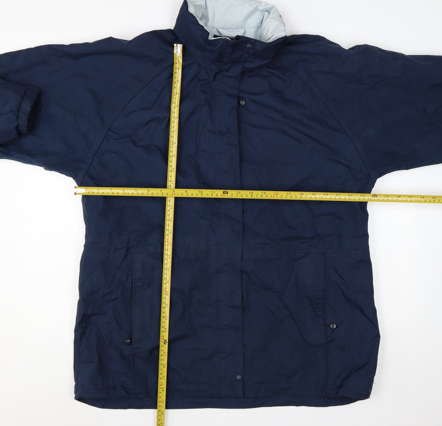 Regatta Womens Blue Waterproof Mid-Length Rain Coat Jacket UK 16