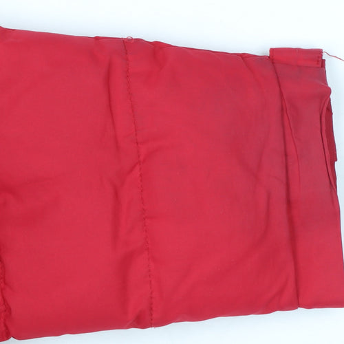 TOG24 Womens Red Faux Fur Hooded Puffer Coat Size 12