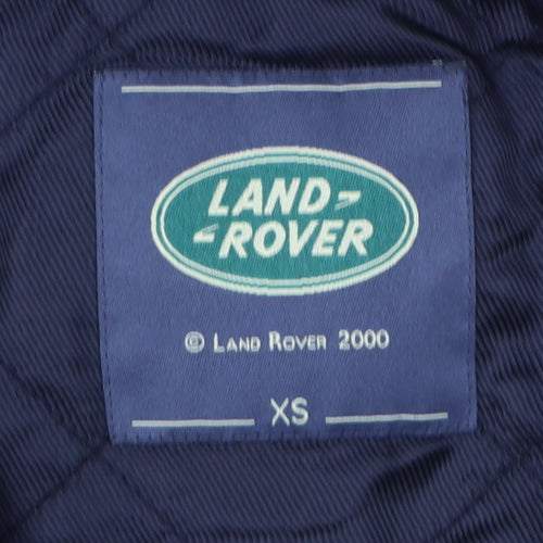 Land Rover Men's Green XS Quilted Padded Waistcoat