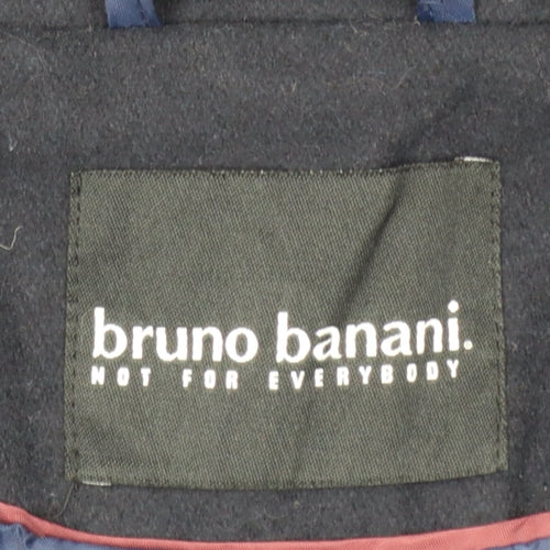 bruno banani Women's Navy Blue Wool Blend Pea Coat Size 20
