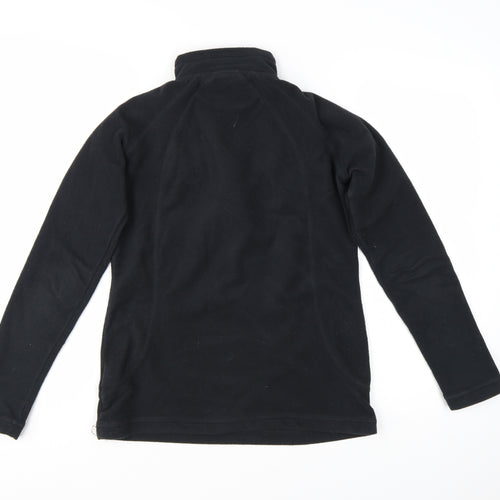 Peter Storm Women's Black Size 8 1/2 Zip Fleece Pullover Sweatshirt