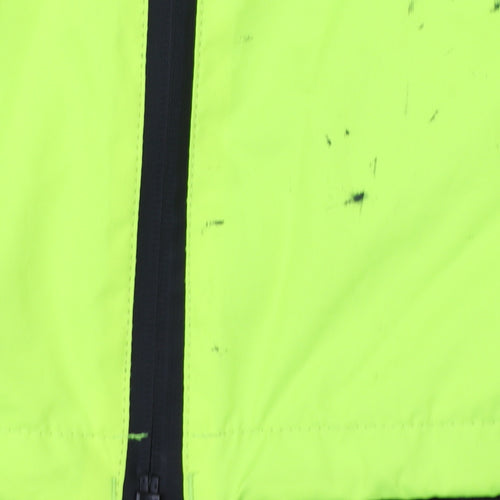 Mountain Warehouse Womens Yellow Waterproof Windbreaker Jacket Size 8