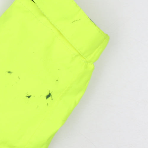 Mountain Warehouse Womens Yellow Waterproof Windbreaker Jacket Size 8