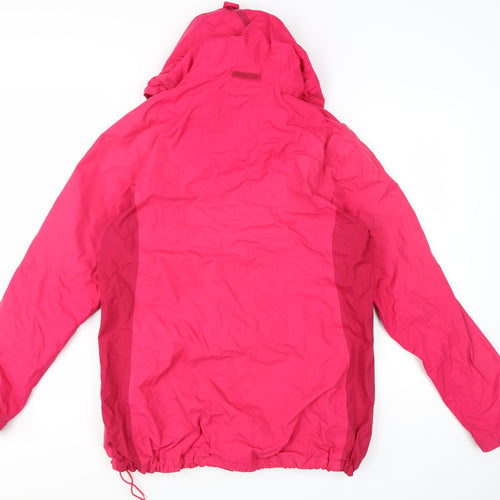 Regatta Women’s Pink Waterproof Hooded Rain Coat Jacket UK 14
