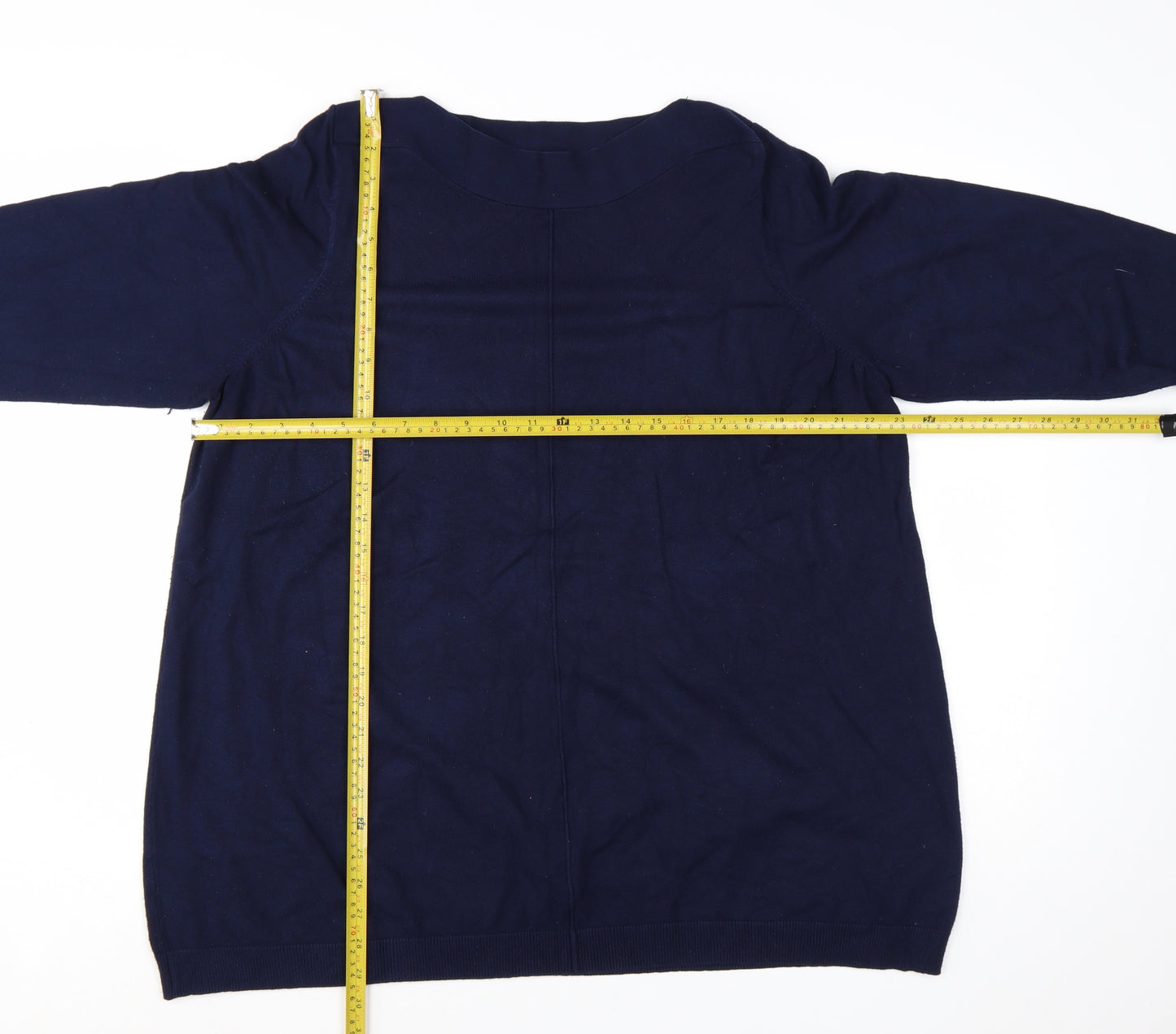 Evans Women’s Blue Plus Size 22/24 Knit Pullover Jumper