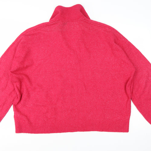 Nobody’s Child Women Pink L Pullover Jumper Knit Long Sleeve