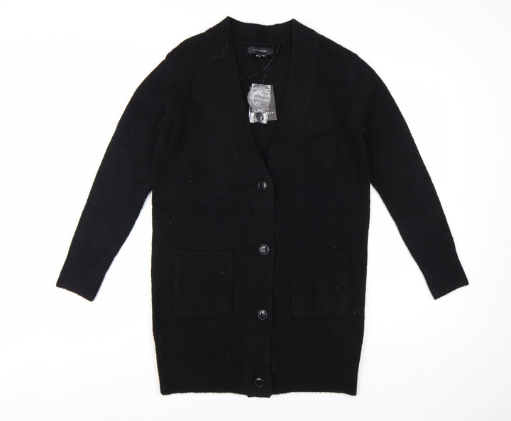 Atmosphere Women's Black XS Long Sleeve V-Neck Cardigan Jumper