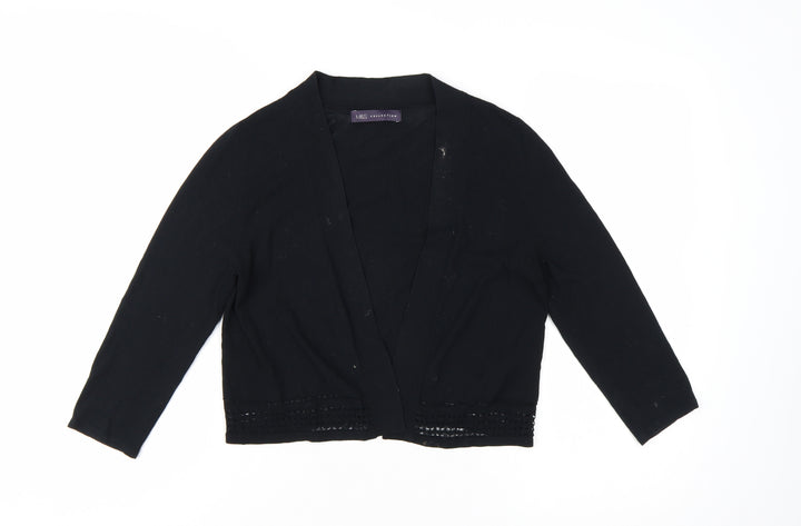 Marks and Spencer Women’s Black 3/4 Sleeve Knit Cardigan Size 8