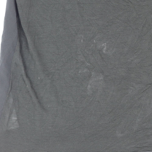 French Connection Women's Black V-Neck Sleeveless Blouse XL