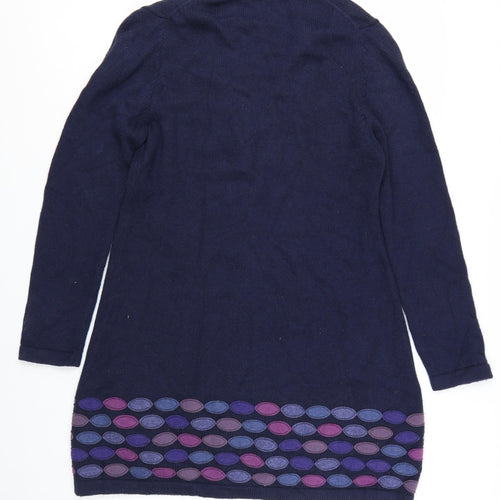 Boden Women's Blue Long Sleeve Cardigan Size 18 Classic Knit