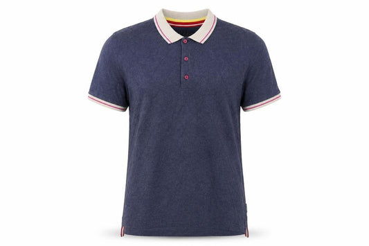 Armani Jeans Men's Blue Short Sleeve Cotton Polo Shirt XL