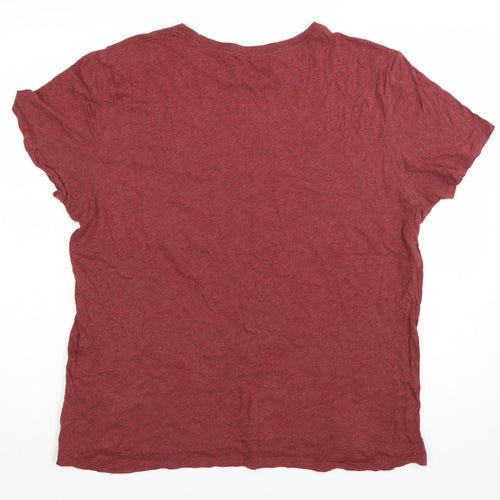 Gap Men's Red Appalachian Trails Graphic T-Shirt XL Cotton