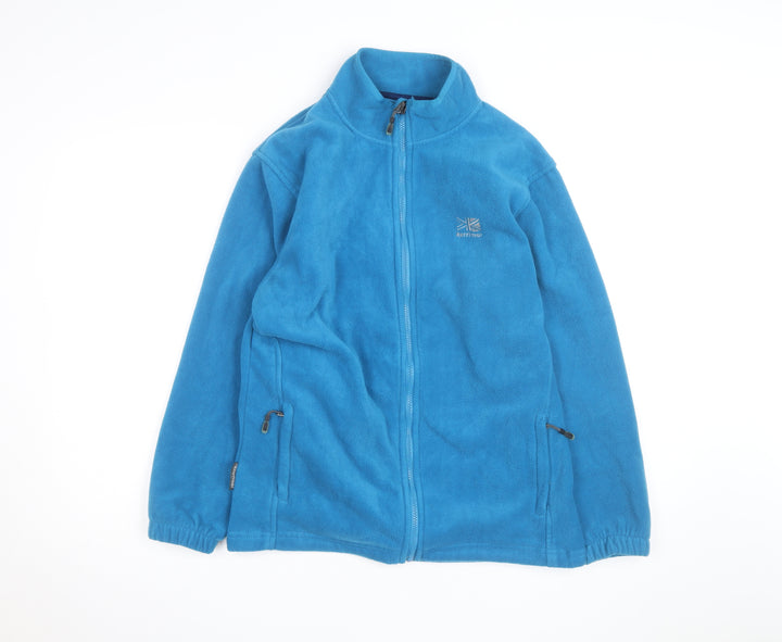 Karrimor Women's Blue Fleece Full Zip Outdoor Jacket Size 16
