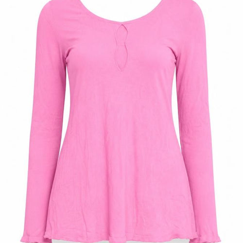 Meshki Women Pink Fit & Flare Knit Dress Size S Casual Party