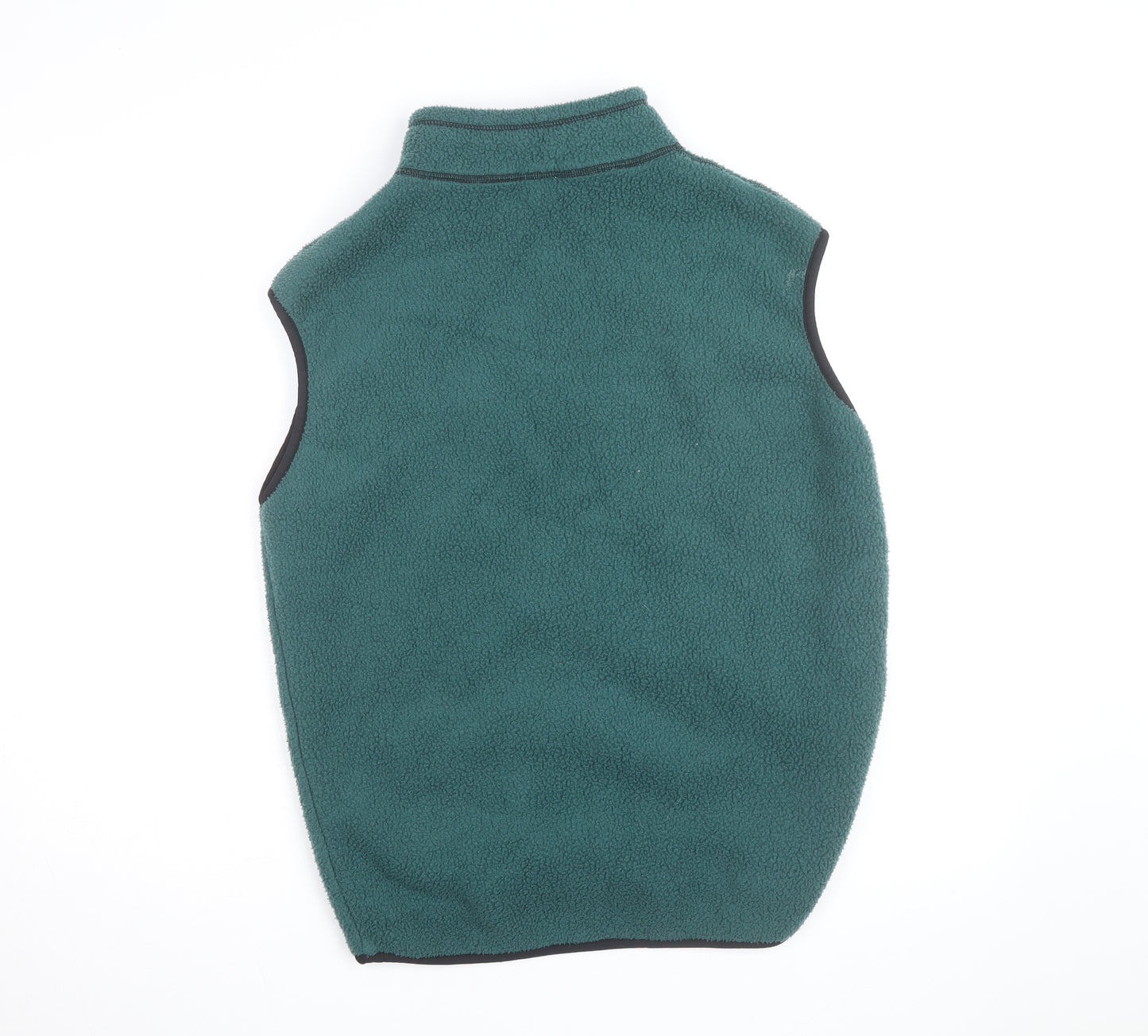 Polartec Men's Green Fleece Zip Waistcoat Bodywarmer Size S