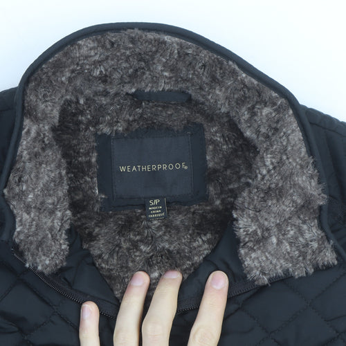 Weatherproof Women's Black Quilted Padded Waistcoat Size S