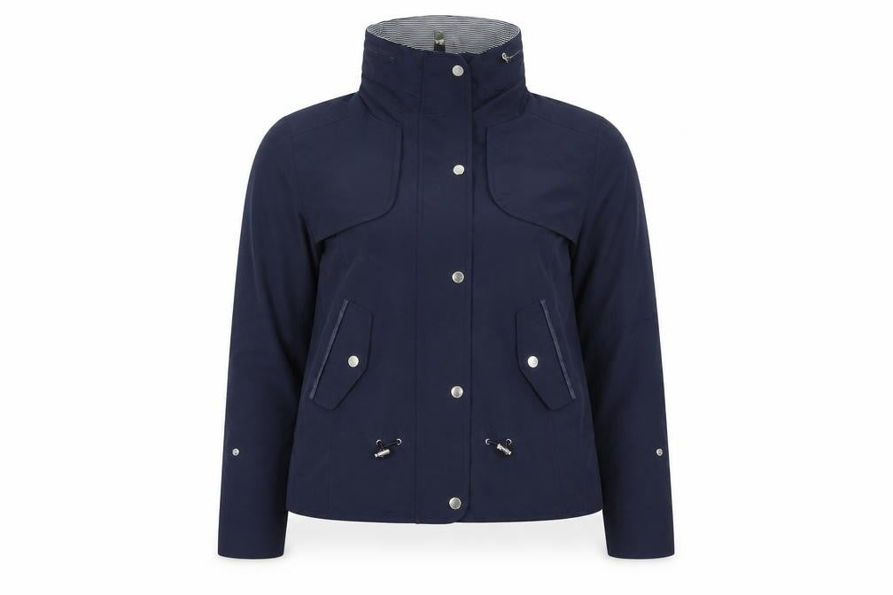 Marks and Spencer Men's Blue Waterproof Lined Jacket Size L 42in