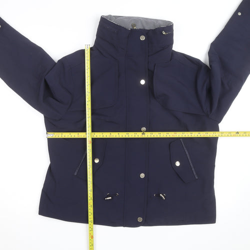 Marks and Spencer Men's Blue Waterproof Lined Jacket Size L 42in