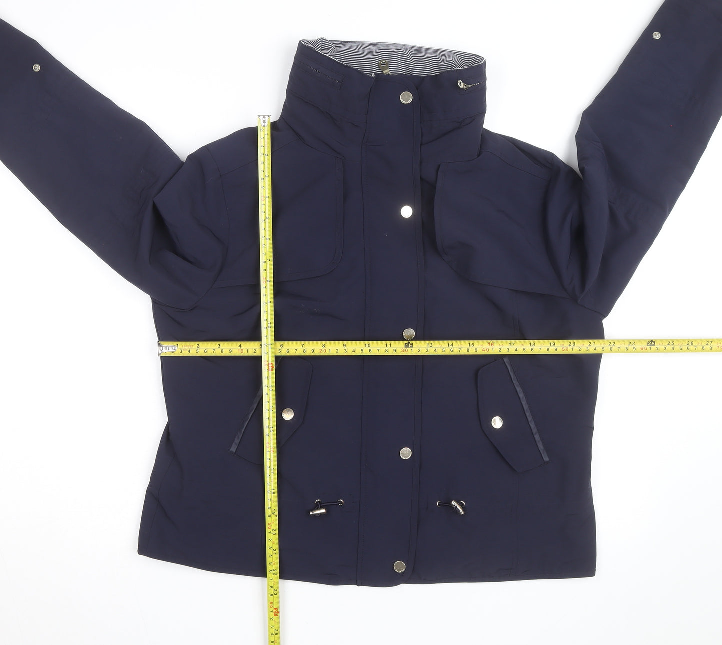 Marks and Spencer Men's Blue Waterproof Lined Jacket Size L 42in