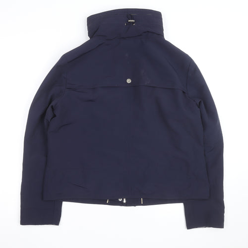 Marks and Spencer Men's Blue Waterproof Lined Jacket Size L 42in