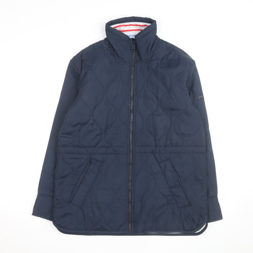 Regatta Womens Blue Quilted Mid-Length Jacket Size 12