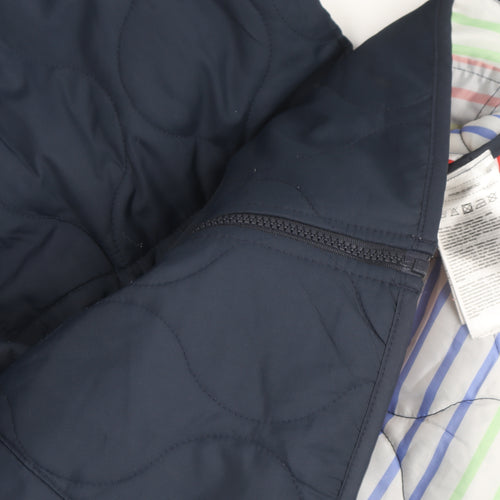 Regatta Womens Blue Quilted Mid-Length Jacket Size 12