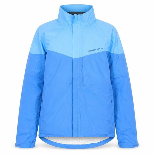 Endura Men's Blue Waterproof Windbreaker Cycling Jacket Size S