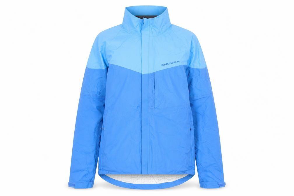 Endura Men's Blue Waterproof Windbreaker Cycling Jacket Size S