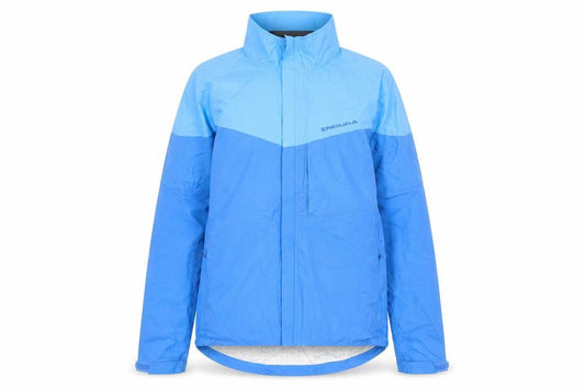 Endura Men's Blue Waterproof Windbreaker Cycling Jacket Size S