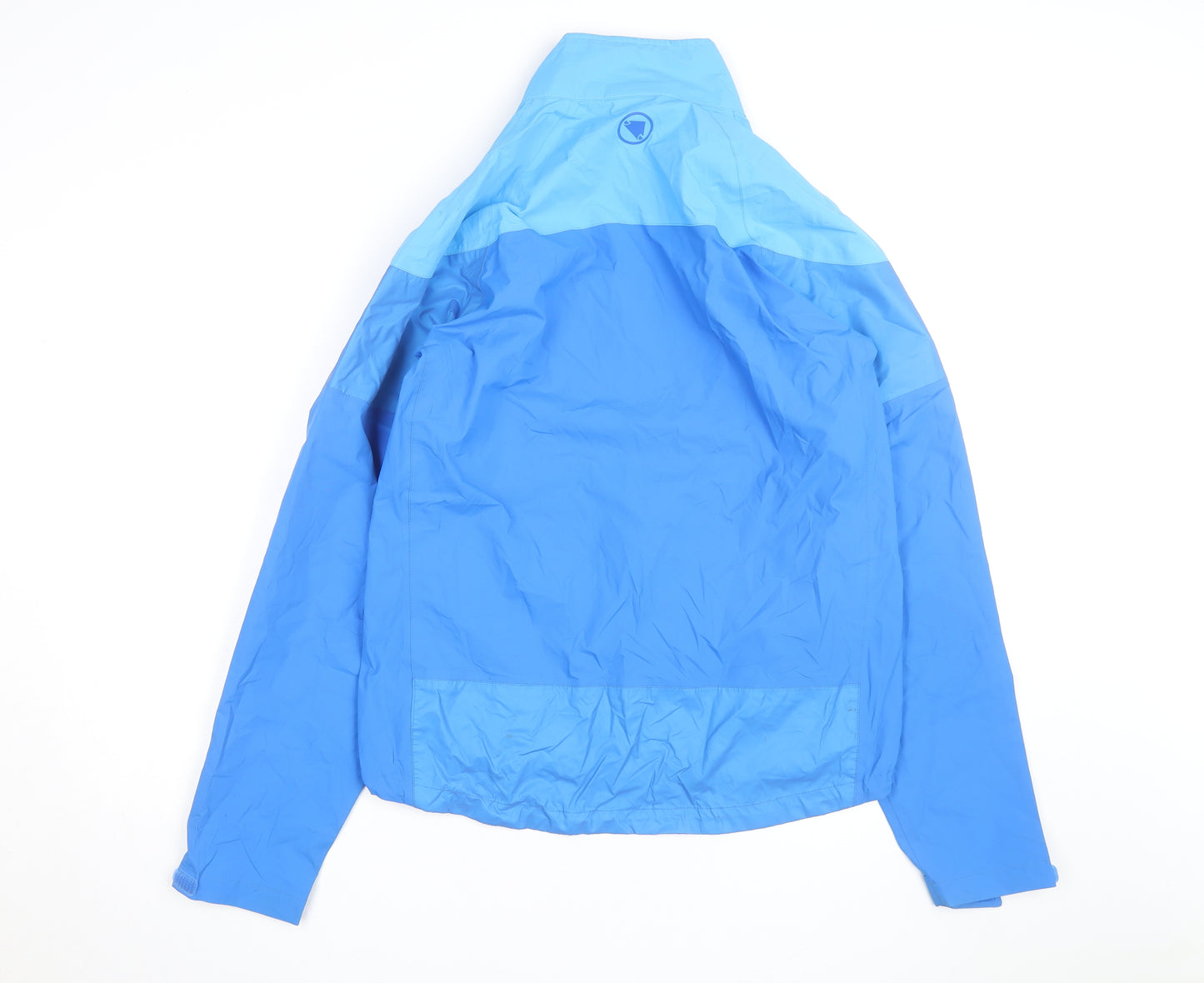 Endura Men's Blue Waterproof Windbreaker Cycling Jacket Size S