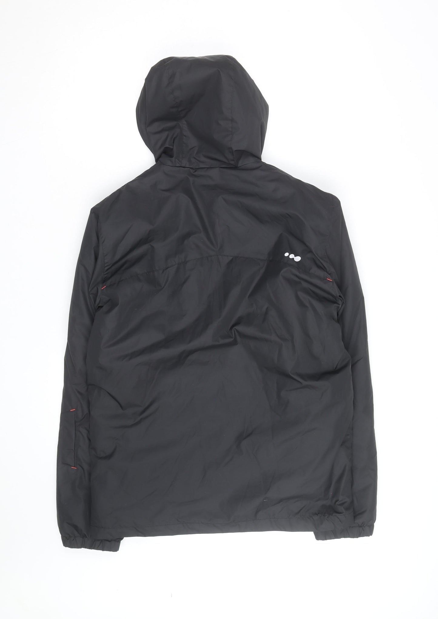 Wedze Men's Black L Hooded Ski Jacket Water Resistant