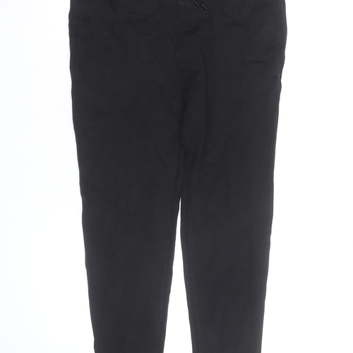 Hugo Boss Men’s Black Jogger Trousers Size M Jersey Drawstring