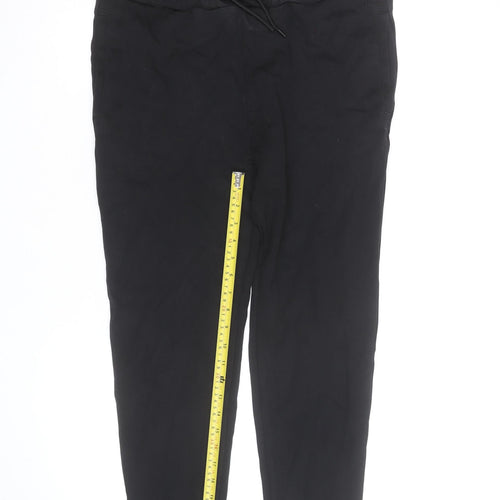 Hugo Boss Men’s Black Jogger Trousers Size M Jersey Drawstring