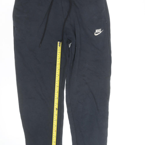Nike Men's Black Fleece Jogger Sweatpants Size S Regular Fit