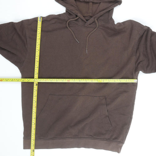 Jack & Jones Men's Brown Pullover Hoodie Size L Regular Fit